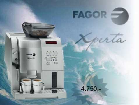 Prodám kávovar Fagor xperie 44 Ng