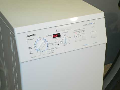 Pračka Siemens XTS 1230 - vrchní pl